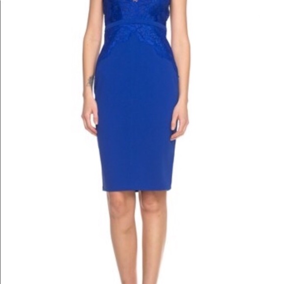 Royal Blue Cocktail Dress-On SALE-Last ONE - Picture 6 of 7